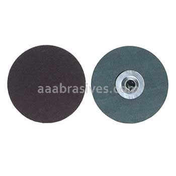 4" 60 GRIT, TYPE II POWERLOCK DISC- ZIRC PLUS
