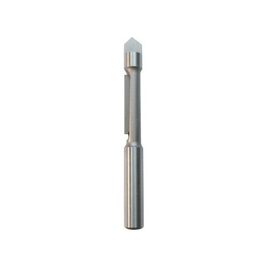 1/4" Dia, Carbide Tipped, Panel Pilot with Drilling Point, 1 Flute, 1/4" Shank, 1 1/2" Length